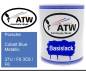 Preview: Porsche, Cobalt Blue Metallic, 37U / F6 3C8 / F6: 1L Lackdose, von ATW Autoteile West.